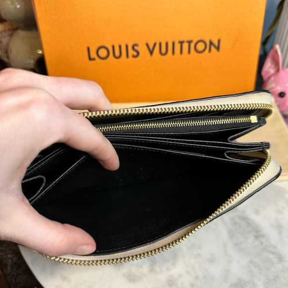 Louis Vuitton Empreinte Broderie Zippy Wallet Long Crème/Noir - Picture 9 of 16
